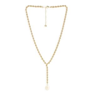 New Bryn Pearl Lariat Necklace